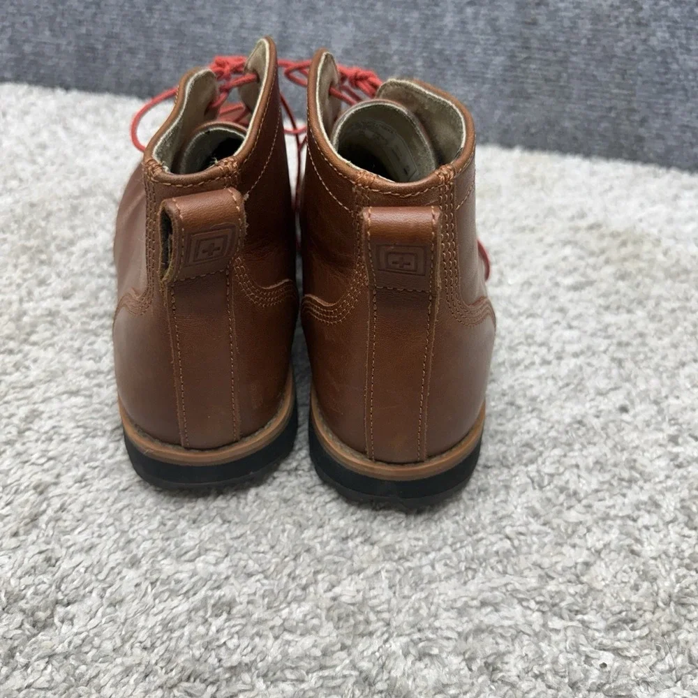 5.11 Mission Ready Chukka boots shoes brown lace up men's size 11